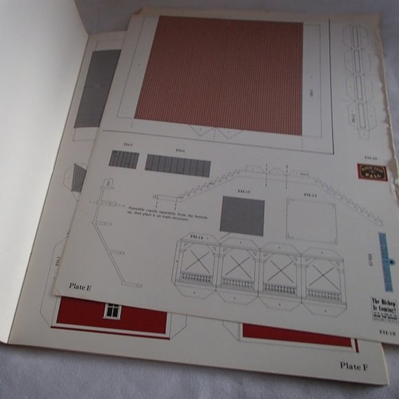 COPY - Cut Assemble A Western Frontier Town Edmund V. Gillon Jr 10 Full Color B… - Picture 10 of 11